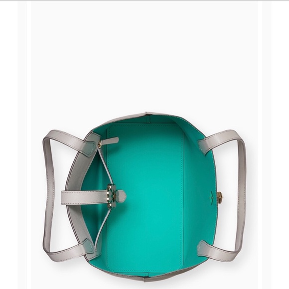 Kate Spade Kaci Small Tote in Soft Taupe NWT - Picture 4 of 9